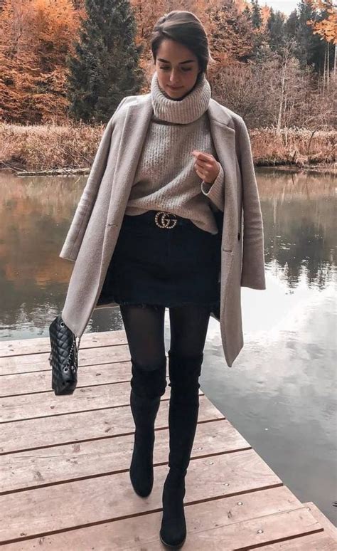 cute outfits for fall and winter|elegant winter outfits for women.